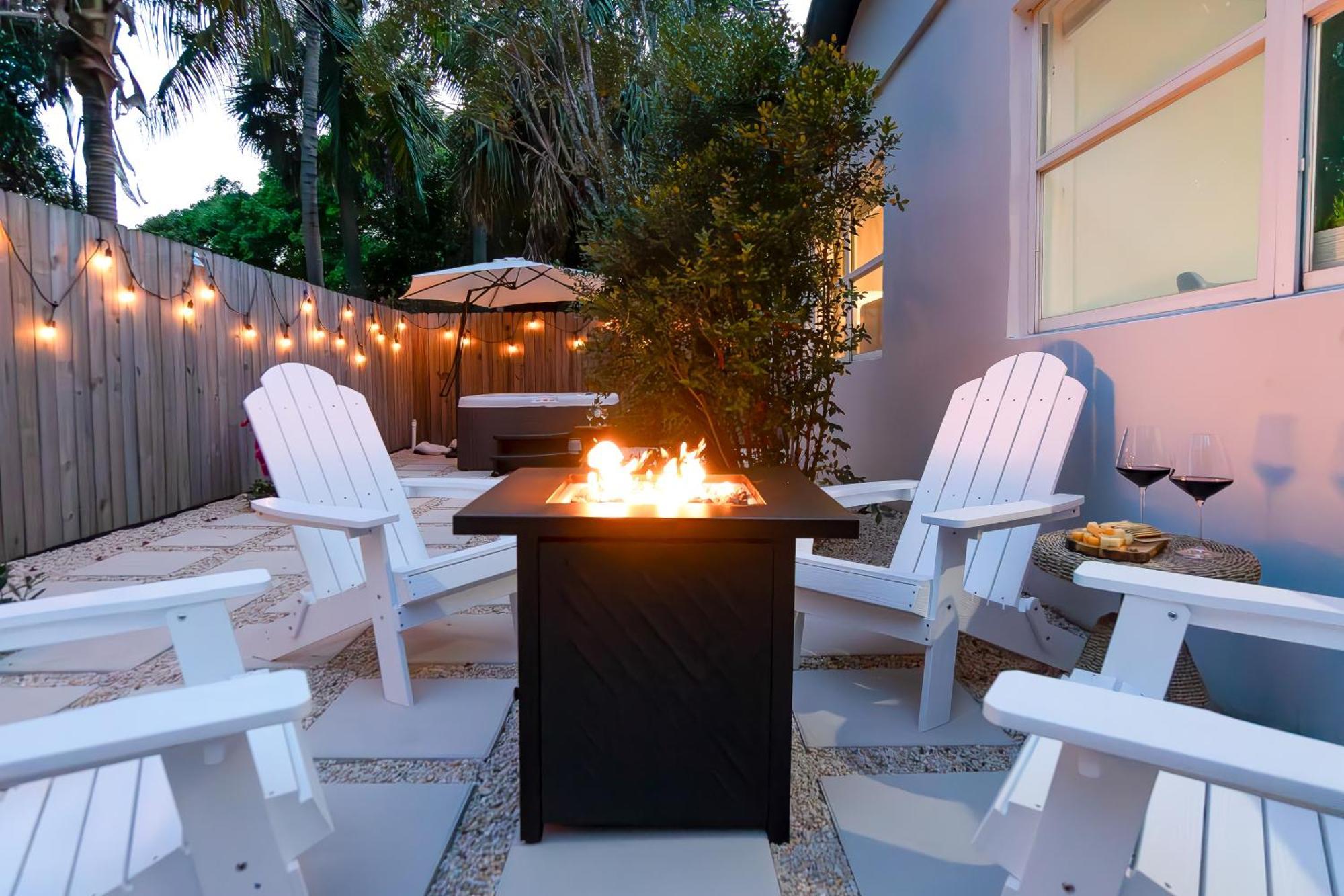 West Palm Beach Elegant 5Br With Hot Tub And Fire Pit Near Beach Exterior foto