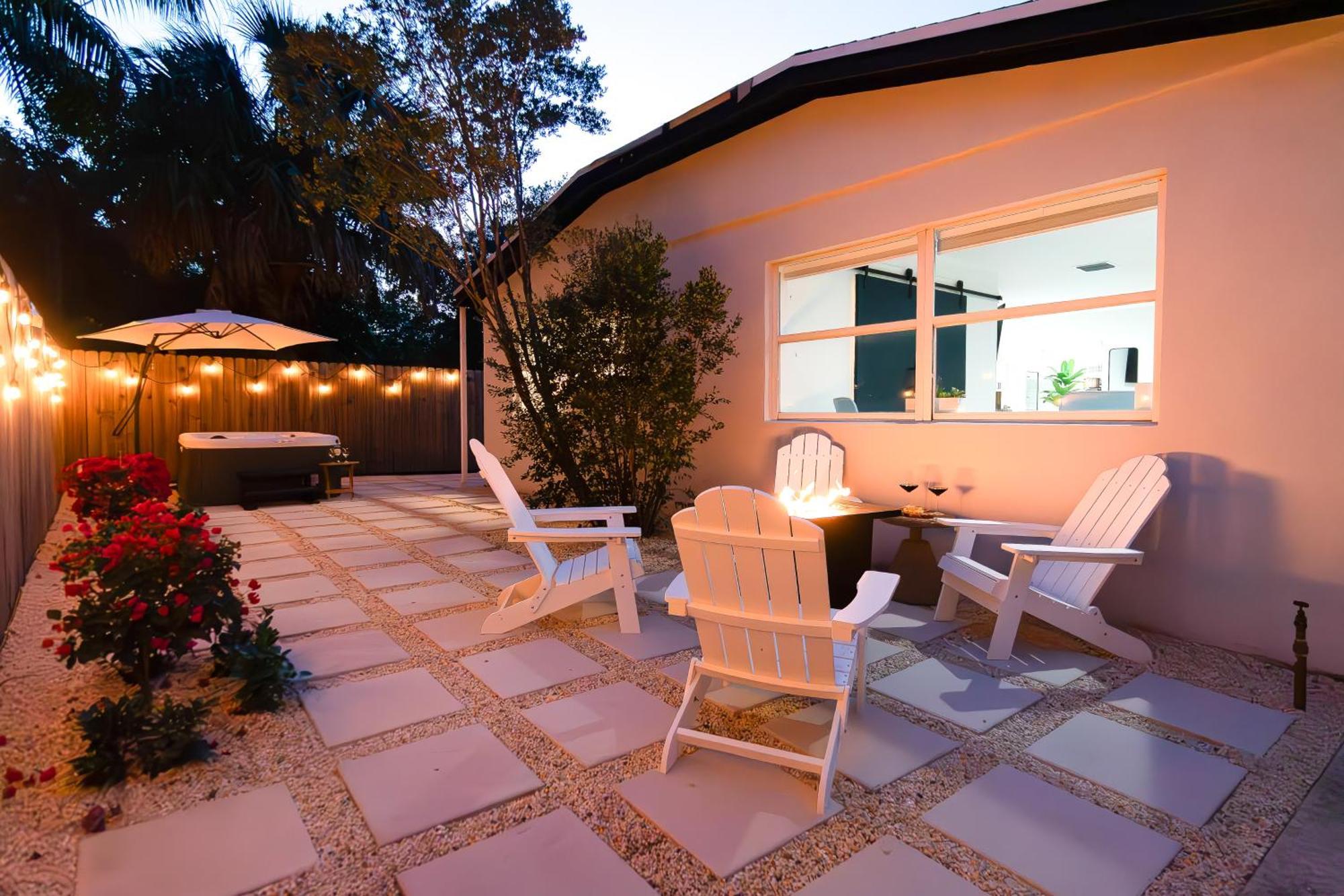 West Palm Beach Elegant 5Br With Hot Tub And Fire Pit Near Beach Exterior foto